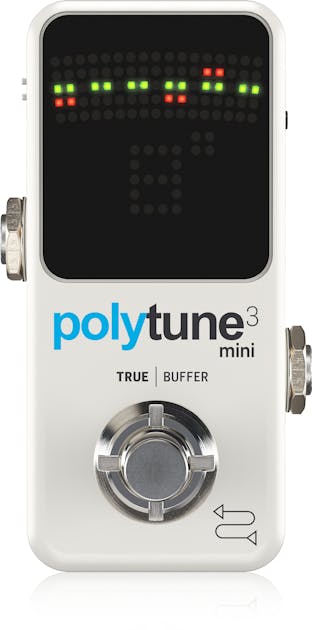 TC Electronic PolyTune 3 Mini in White - Andertons Music Co.